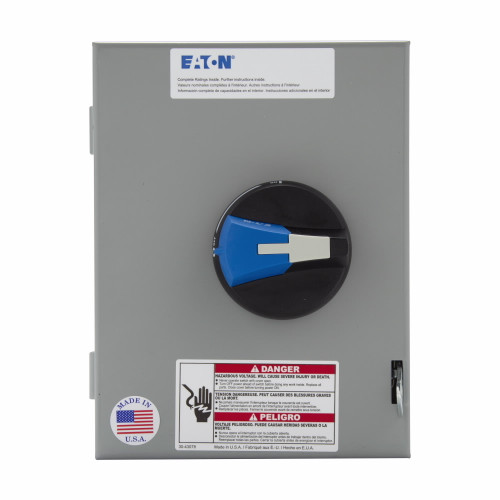 ER53040UG | Eaton Rotary Disconnect Switch (40 Amps, 3 Pole, 600VAC)