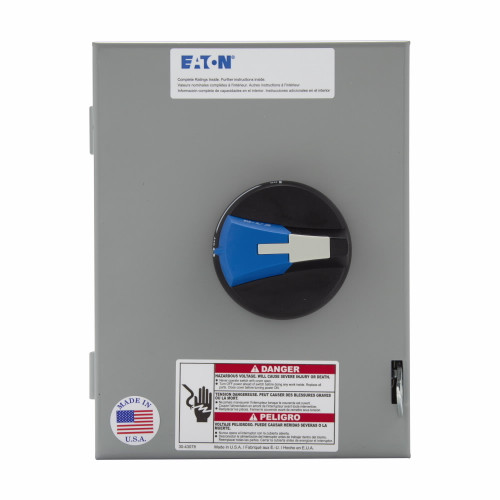 ER54040UG | Eaton Rotary Disconnect Switch (40 Amps, 4 Pole, 600VAC)