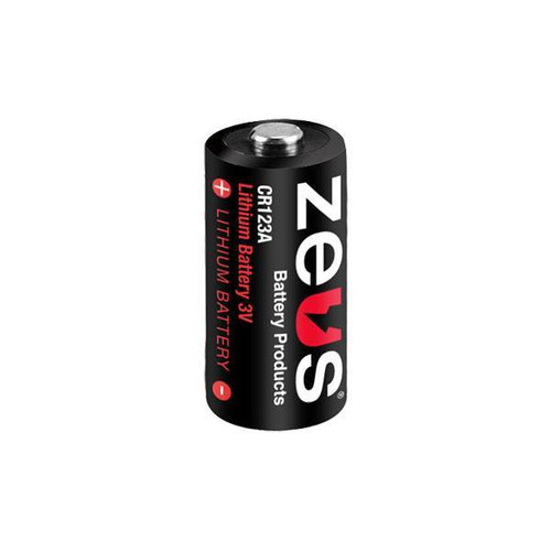 ZEUS CR123A | Zeus Battery Products Lithium Battery (2/3A 3V 1600mAh)