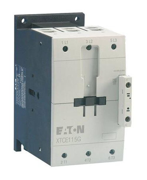 XTCE115G00B | Eaton FVNR 3-Pole Contactor (115A, 190-240V 50/60Hz)