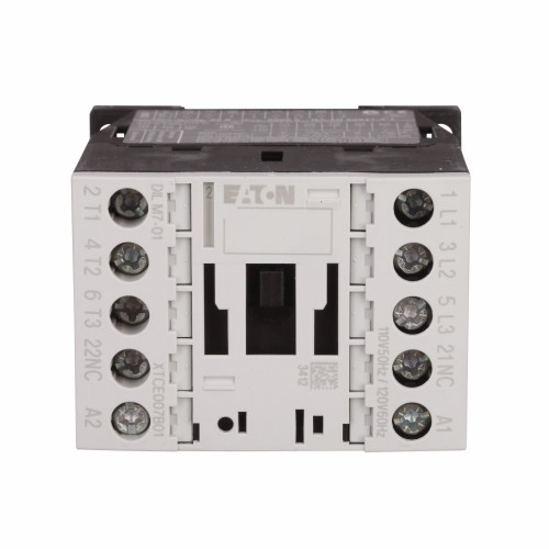 XTCE015B10D | Eaton FVNR 3-Pole Contactor (15A, 550V/50Hz, 600V/60Hz)