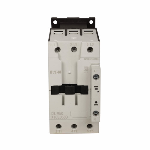 XTCE050D00T | Eaton FVNR 3-Pole Contactor (50A, 24V/50Hz, 24V/60Hz)