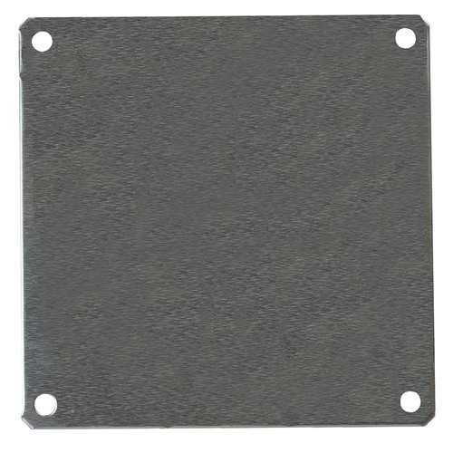 PLA88 | Allied Moulded Products Aluminum Back Panel (For 8 x 8 Enclosures) PLA88 | Allied Moulded Products Aluminum Back Panel (For 8 x 8 Enclosures)