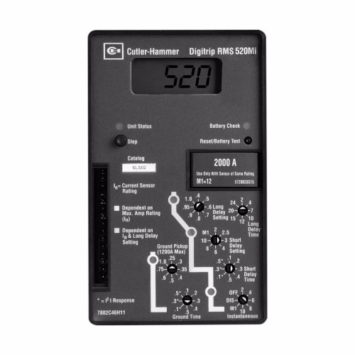 2A11799G35 Eaton Magnum Circuit Breaker Trip Unit Replacement and Tester (Digitrip 520MC LSIG with ARMS)