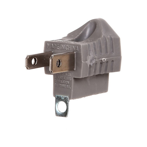 419GY-BU | Eaton Adaptor 2P Polarized To 3W Grounding Gy