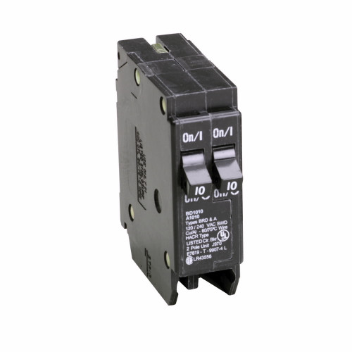 BD1525 | Eaton TYPE BD DUPLEX BREAKER 1-15A/1P 1-25A/1P 120/240V 10K