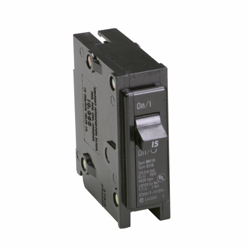 BR120H | Eaton Type BR Breaker 20A/1 Pole 120/240V 10K Hi-Mag