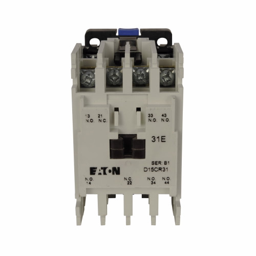 D15CR40BB | Eaton FREEDOM SERIES RELAY 4 POLE, 4 NO, OPEN W/240VAC COIL