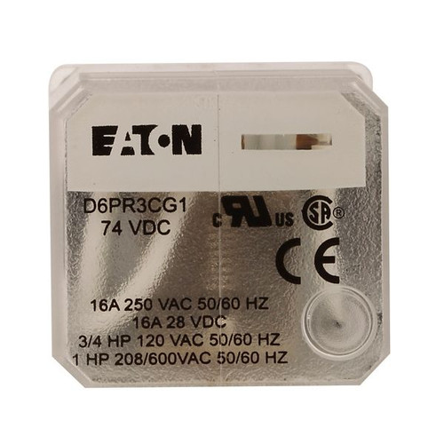 D6PR3CH1 | Eaton 3P NC RELAY 64VDC COIL