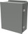 HJ443HLP | Hammond Manufacturing 4 x 4 x 3 Hinged Steel Cover Gray