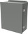 HJ1264HLP | Hammond Manufacturing 12 x 6 x 4 Hinged Steel Cover Gray