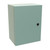 EN4SD16128GY Hammond Manufacturing 16in x 12in x 8in Type 4 Mild Steel Enclosure with Hinged Cover and Quarter Turn Latch