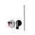 EHMVD12B Eaton Black Universal Rotary Through-the-Door Handle Mechanism (Used with EG-Frame, Frame J-K, 12in shaft)