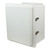 PJHD181610RLF | Fiberglass enclosure with hinged window cover and snap latch