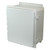 PCJ16148NLF | Hammond Manufacturing 16 x 14 x 8 Hinged Nonmetal Snap Latch Junction Box Cover