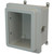 PJ1086RTW | 10 x 8 x 6 Nema 4X Junction Box Raised Twist Latch Window Cover