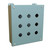 1435MK | Mild Steel Enclosure (25.5mm, 9 Holes)