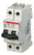 S202UDC-K6 | ABB Miniature Circuit Breaker (K, 6A, 2P)