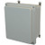 AM1648R | 16 x 14 x 8 Fiberglass enclosure with raised 4-screw lift-off cover