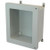 AM1426HW | 14 x 12 x 6 Fiberglass enclosure with 2-screw hinged window cover