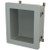 AM1426LW | 14 x 12 x 6 Fiberglass enclosure with hinged window cover and snap latch