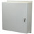 AM363612L3PT | Fiberglass enclosure with hinged cover and stainless-steel 3-point latching handle