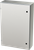 SCE-36EL2408SSLP Saginaw Control and Engineering 36in x 24in x 8in Stainless Steel Enclosure with Hinged Cover and Quarter Turn Latches