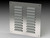 SCE-AVK66SS | Saginaw Control & Engineering 7.88 x 7.5 x 0.43 Kit, S.S. Louver