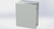 SCE-1412CHNFSS6 | Saginaw Control & Engineering 14.125 x 12 x 6 S.S. CHNF Enclosure
