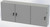 SCE-48X3D11818 | Saginaw Control & Engineering 48 x 117.5 x 18 3DR Disc. Enclosure