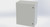 SCE-36EL3016LPLG Saginaw Control and Engineering 36 x 30 x 16 Carbon Steel Enclosure with Hinged Cover and Quarter Turn Latches