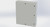 SCE-42EL3608LPLG Saginaw Control and Engineering 42 x 36 x 8 Carbon Steel Enclosure with Hinged Cover and Quarter Turn Latches