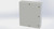 SCE-42EL3610LPLG Saginaw Control and Engineering 42 x 36 x 10 Carbon Steel Enclosure with Hinged Cover and Quarter Turn Latches