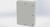 SCE-48EL3610LPLG Saginaw Control and Engineering 48 x 36 x 10 Carbon Steel Enclosure with Hinged Cover and Quarter Turn Latches