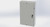 SCE-60XEL3712LPLG Saginaw Control and Engineering 60 x 37.375 x 12 Carbon Steel Disconnect Enclosure with Hinged Cover and 3-Point Latching Mechanism