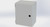 SCE-10086ELJLG Saginaw Control an Engineering 10 x 8 x 6 Carbon Steel Enclosure with Hinged Door and Mini Quarter Turn Latches
