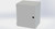 SCE-12108ELJLG Saginaw Control and Engineering 12 x 10 x 8 Carbon Steel Enclosure with Hinged Door and Mini Quarter Turn Latches