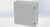 SCE-20208ELJLG Saginaw Control and Engineering 20 x 20 x 8 Carbon Steel Enclosure with Hinged Door and Mini Quarter Turn Latches