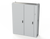 SCE-TD201605LG Saginaw Control and Engineering 78.74 x 62.99 x 18 Carbon Steel Disconnect Enclosure with Hinged Doors and 3-Point Latching Mechanism