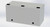 SCE-L9188ELJLG Saginaw Control and Engineering 9 x 18 x 8 Carbon Steel Enclosure with Hinged Doors and Quarter Turn Latches