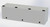 SCE-L9308ELJLG Saginaw Control and Engineering 9 x 30 x 8 Carbon Steel Enclosure with Hinged Doors and Quarter Turn Latches