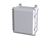SCE-1412PC Saginaw Control and Engineering 15.4 x 14.68 x 7.89 Polycarbonate Enclosure with Hinged Cover and Hasp and Staple for Padlocking