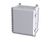 SCE-1614PC Saginaw Control and Engineering 17.65 x 16.68 x 9.98 Polycarbonate Enclosure with Hinged Cover and Hasp and Staple for Padlocking