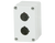 SCE-2PBPC Saginaw Control and Engineering 5.12 x 3.16 x 3.51 2-Hole Polycarbonate Pushbutton Enclosure with Screw Cover