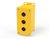 SCE-3PBX-RAL1018 Saginaw Control and Engineering 8 x 4 x 4.75 Carbon Steel 3-Hole Pushbutton Enclosure with Screw Cover