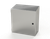 SCE-1212ELJSSST Saginaw Control and Engineering 12 x 12 x 6 Stainless Steel Sloping Top Enclosure with Quarter Turn Latches
