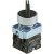 Ex9PBD2 Noark Pushbutton Non-Illuminated, Ex9PB, Selector Switch - Rotary Knob, Replacement Head, 2-Position - Locking, Metal
