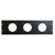 PPFP190803BK1 Hammond Manufacturing 3U Fan Panel Grill (For use with 3 80mm fans)