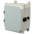 AMP864L Allied Moulded Products 8 x 6 x 4 Polycarbonate Enclosure with Hinged Cover and Stainless-Steel Snap Latch
