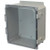 AMP1426CCNLF Allied Moulded Products 14 x 12 x 6 Polycarbonate Enclosure with Hinged Clear Cover and Nonmetal Snap Latch